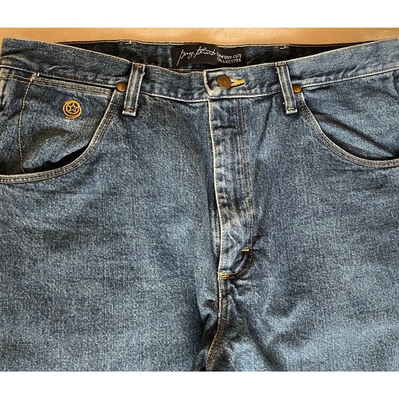 Wrangler George Strait Cowboy Cut Mens Jeans 31MGSHD Sz 35x34 - Picture 3 of 7